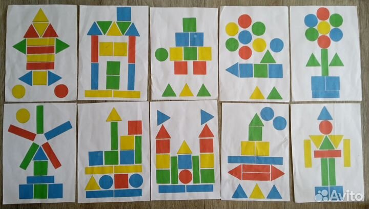 Аналог ELC танграм магнитный