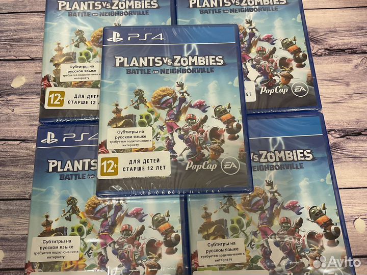 PS4 игра EA Plants vs. Zombies