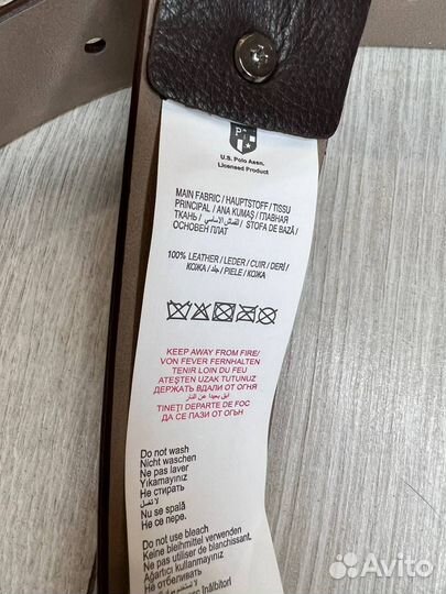 Ремень мужской U.S. polo Assn новый оригинал