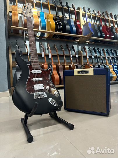 Cort G110 черная матовая Электрогитара (новая)