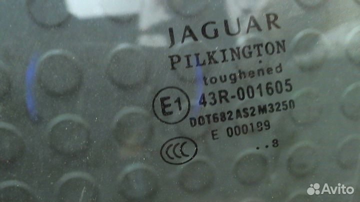 Стекло боковой двери Jaguar XF 2007–2012, 2008