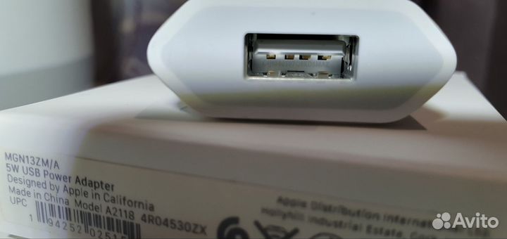 Зарядное устройство на iPhone