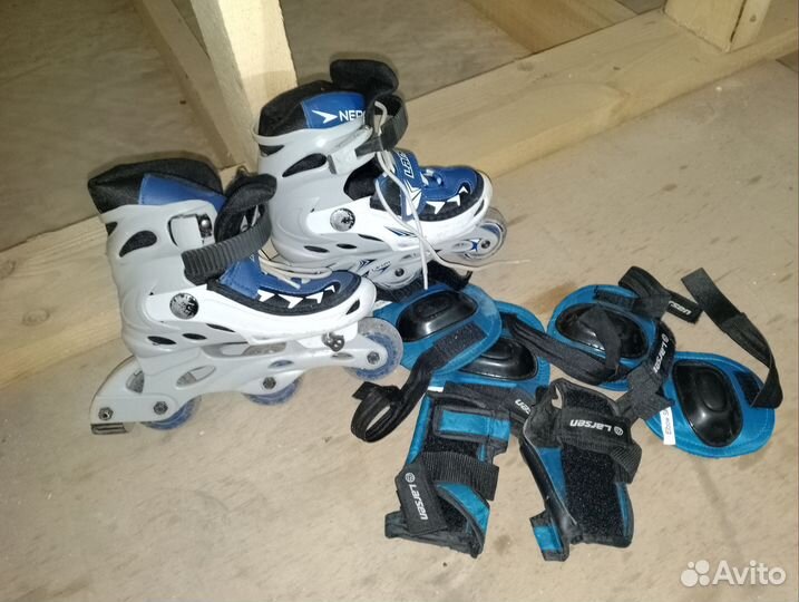 Роликовые коньки детские раздвижные