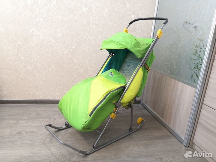 Санки коляска nika