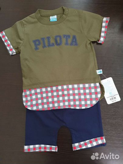 Комплект летний для мальчика 86