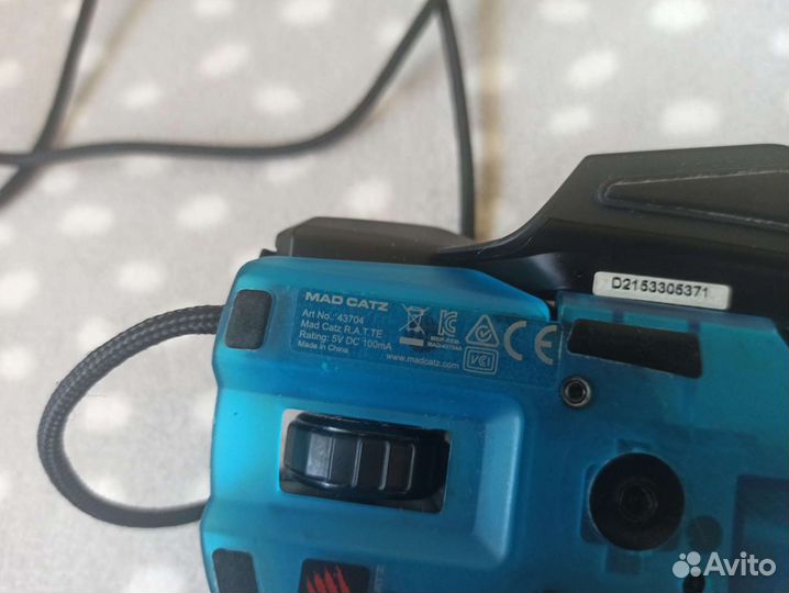 Игровая мышь mad cats