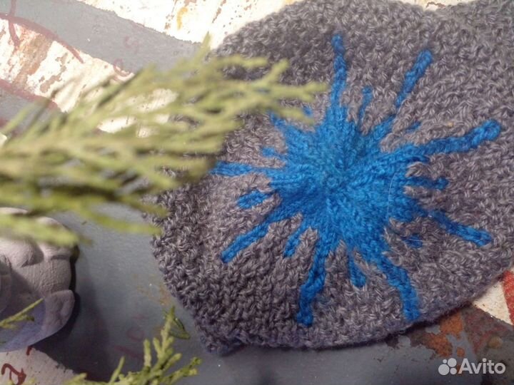 Шапка вязаная детская