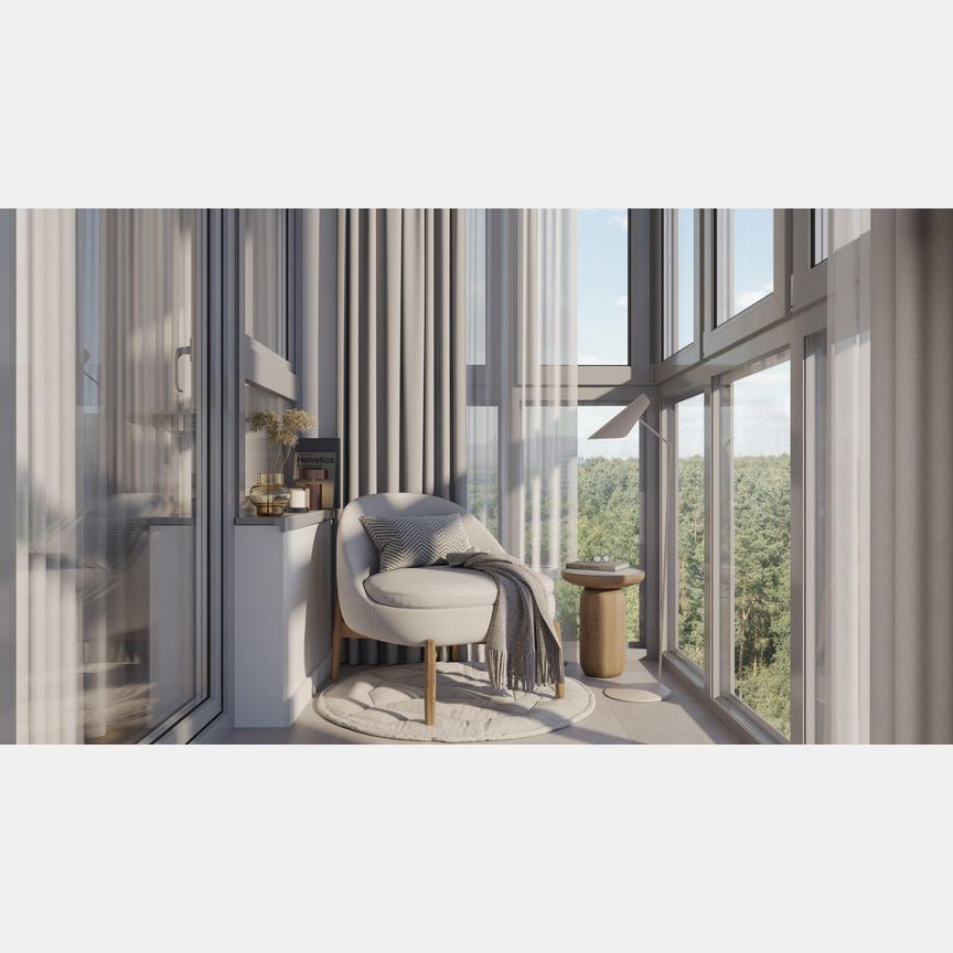 2-к. квартира, 57,4 м², 9/9 эт.