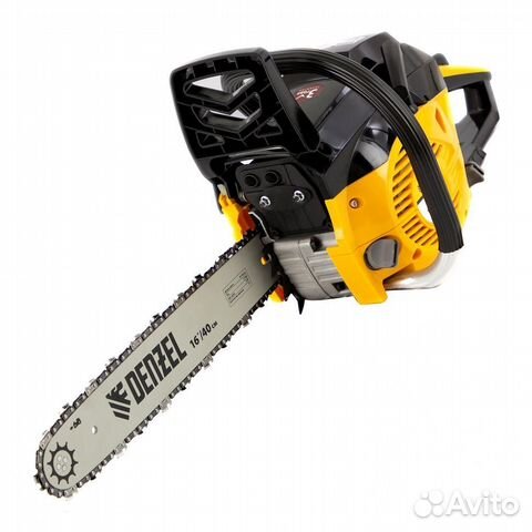 Пила цепная бензиновая Denzel, 3, 3 л.с, бензопила