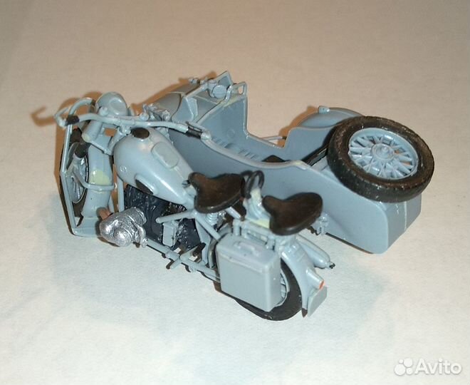 Модель немецкого мотоцикла Цундап М 1 35