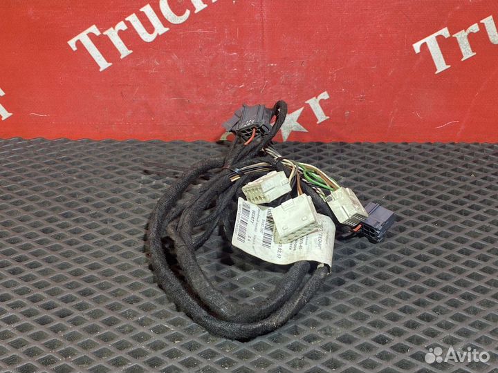 Проводка задней стенки кабины