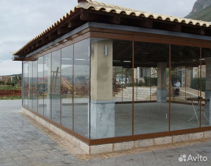 Пластиковые окна. Остекление домов коттеджей дач