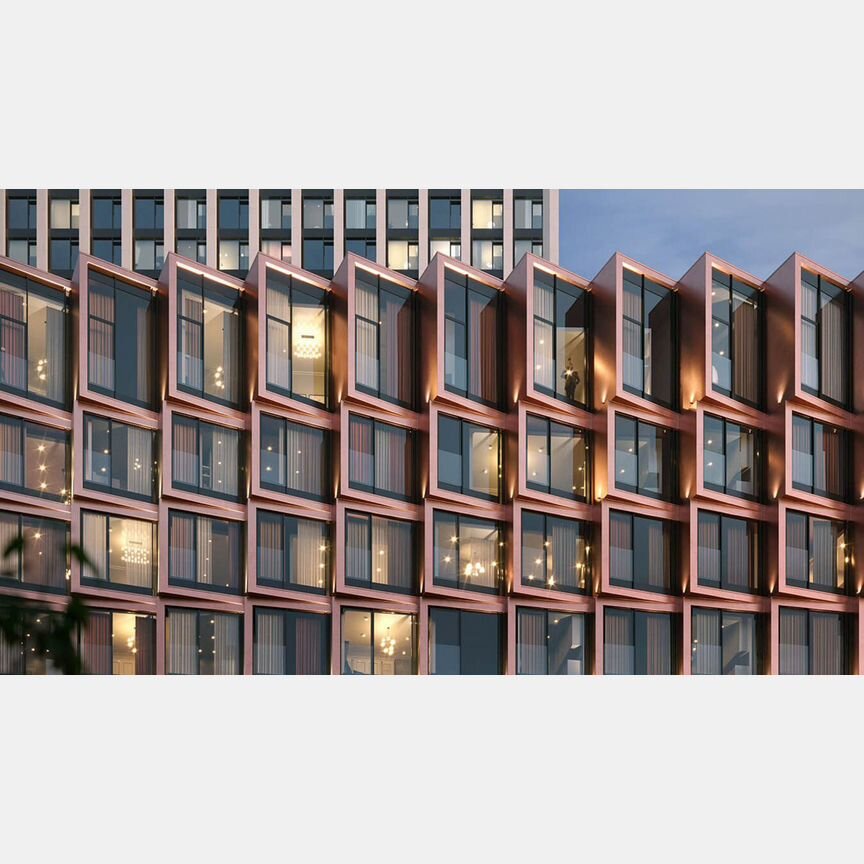 3-к. квартира, 96,3 м², 6/9 эт.