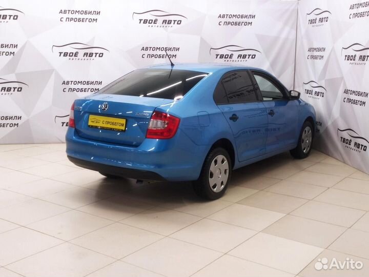 Skoda Rapid 1.6 МТ, 2015, 97 718 км