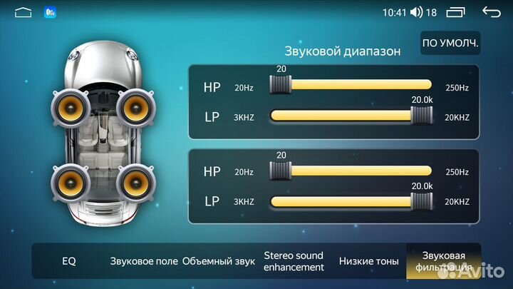 Магнитола Parafar Ford Ecosport 2014+ Android