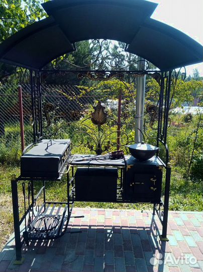 Кованый мангал