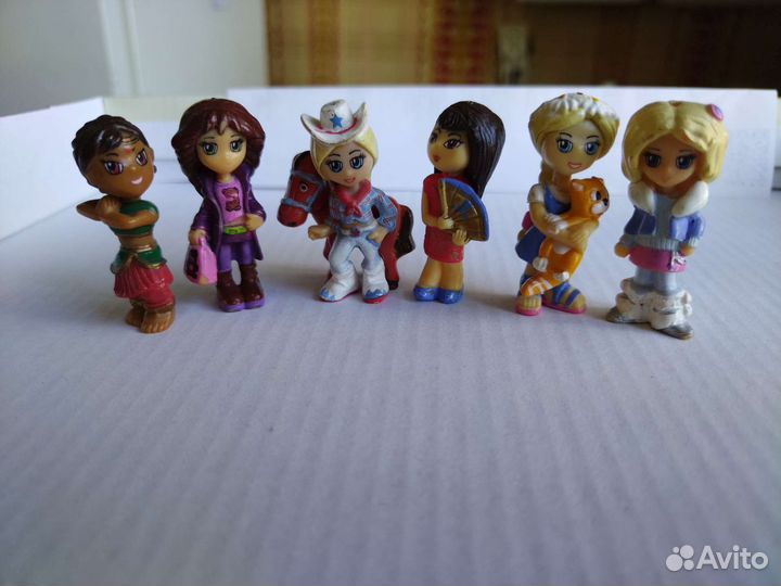 Игрушки из киндер принцессы, девочки, феи, пони