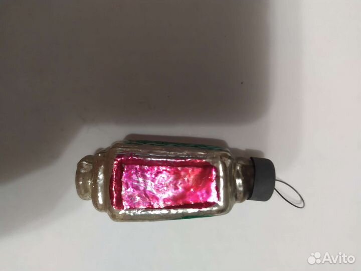 Елочные игрушки СССР светофор фонарик