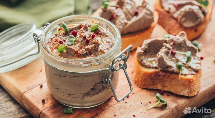 Авторское блюдо Паштет Куриный с Доставкой