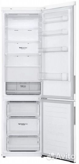 Холодильник LG GA-B509cqsl 2-хкамерн. белый мат. и