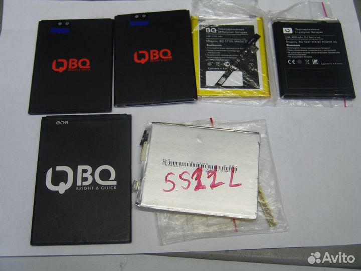 Аккумуляторы к смартфонам BQ