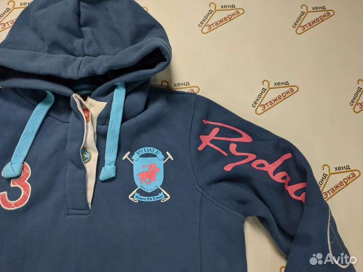 Синее худи Polo Club