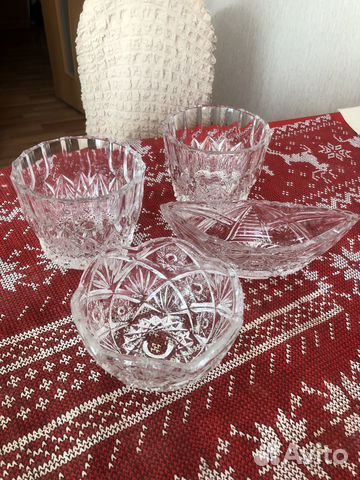 Хрустальная посуда СССР