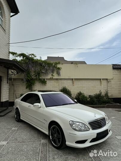 Mercedes-Benz S-класс 5.5 AT, 2003, 125 000 км