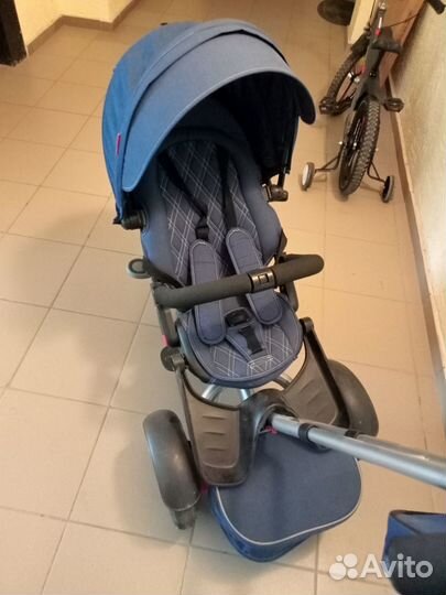 Велосипед-коляска трехколесный luxury Tech Team