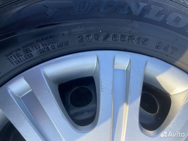 Колеса в сборе 205/65 R15 Dunlop Winter Maxx