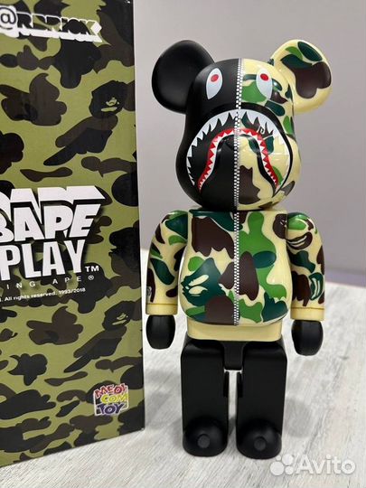 Мишки bearbrick bape 28cm