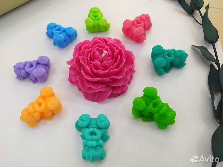 Мыло ручной работы дракон сердце