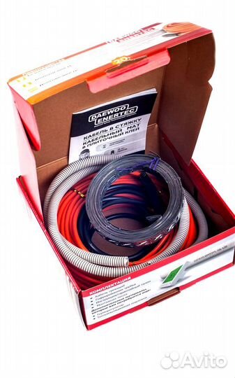 Двухжильный кабельный тёплый пол daewoo enertec