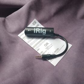 Адаптер iRig для подключения гитары к iPhone/iPad