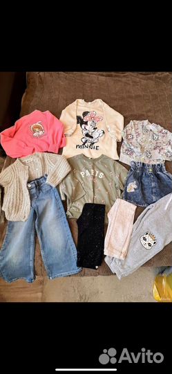 Пакет вещей на девочку