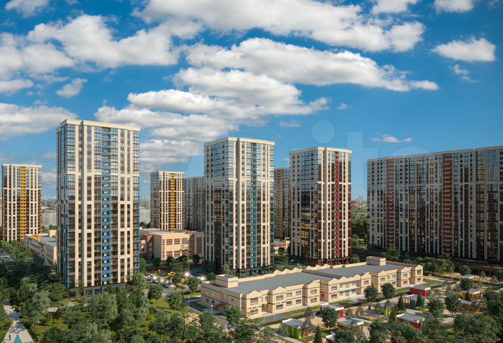 Квартира-студия, 26,6 м², 3/24 эт.