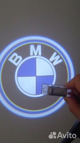 Лазерная проекция BMW (2 плафона в двери)