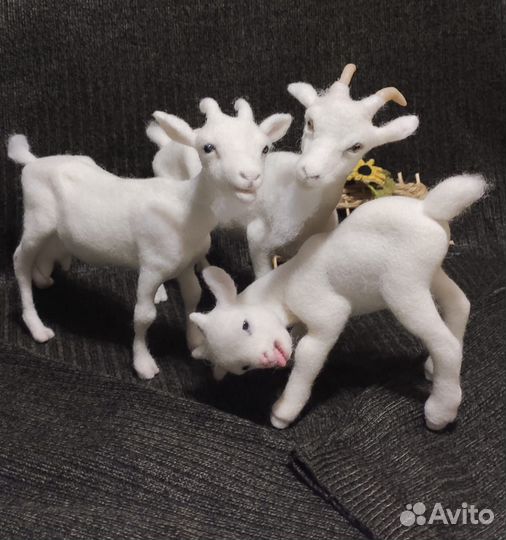 Игрушки ручной работы Козлики