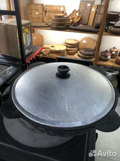 Узбекский чугунный казан 8 л