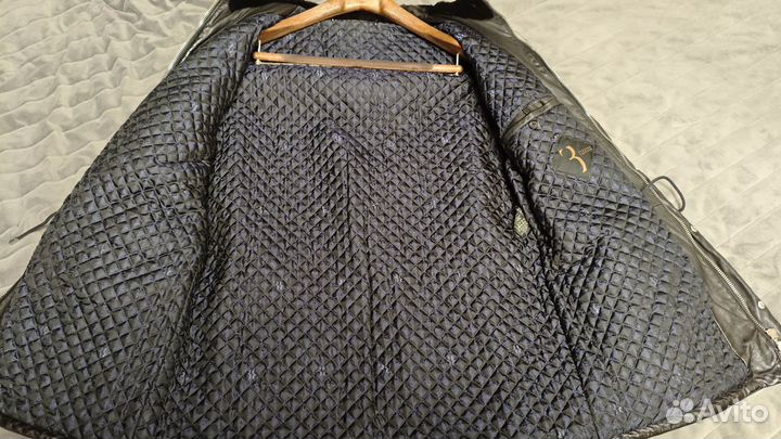 Кожаная парка Billionaire 52-54 оригинал