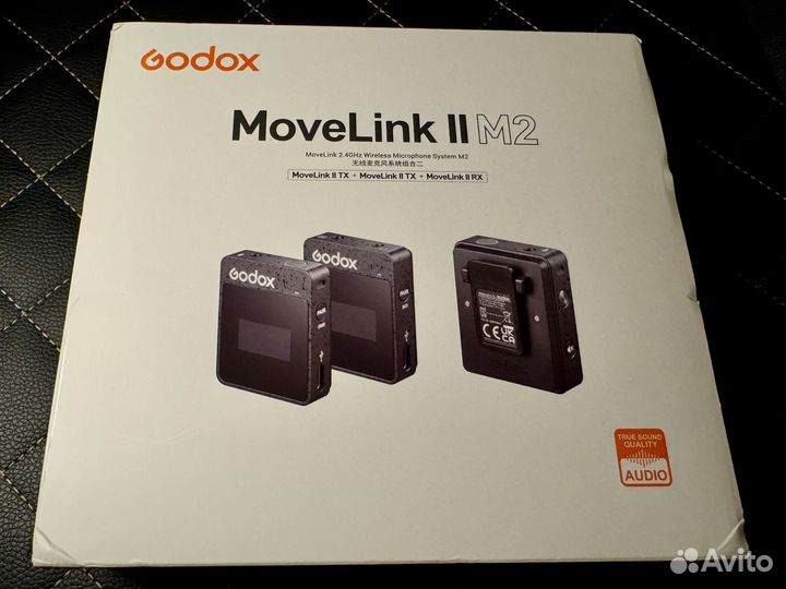 Godox Movelink ii M2 с запасными петличками