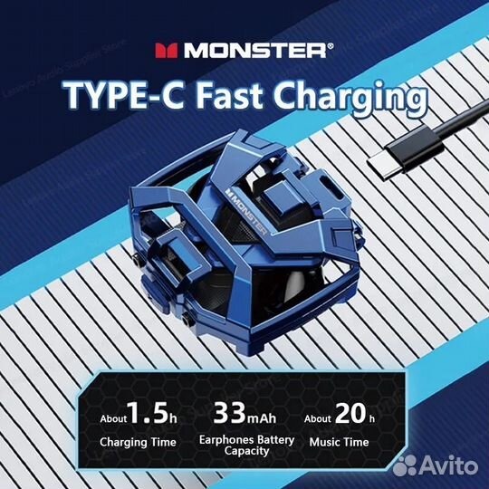 Беспроводные наушники Monster XKT09