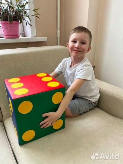 Игровой Кубик Кости - зарик 40*40 см