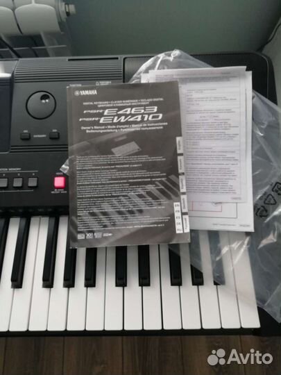 Синтезатор yamaha psr e463