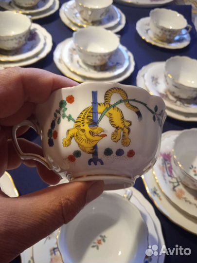 Чайный сервиз Мейсон/Meissen,довоенный, редкость