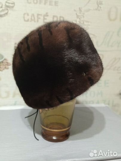 Шапка женская мех норка