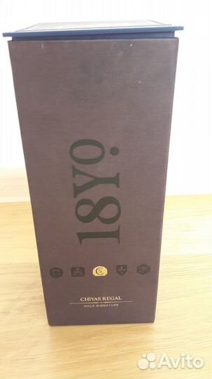 Коробка из под виски chivas regal