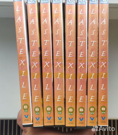 Диски двд с аниме