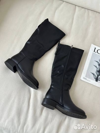 Сапоги трубы зимние