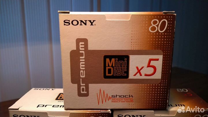 Минидиски Sony Premium 80